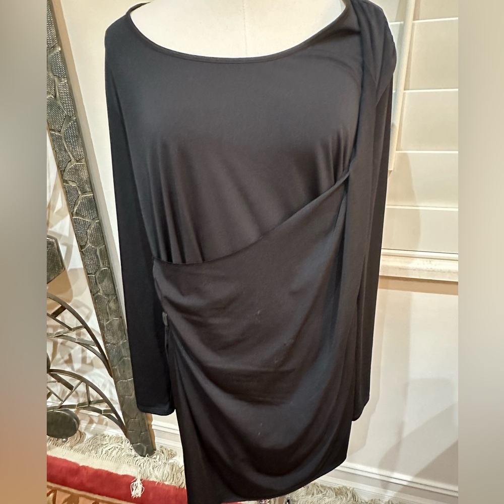 Truth + Style black tunic top. NWOT. Size XL